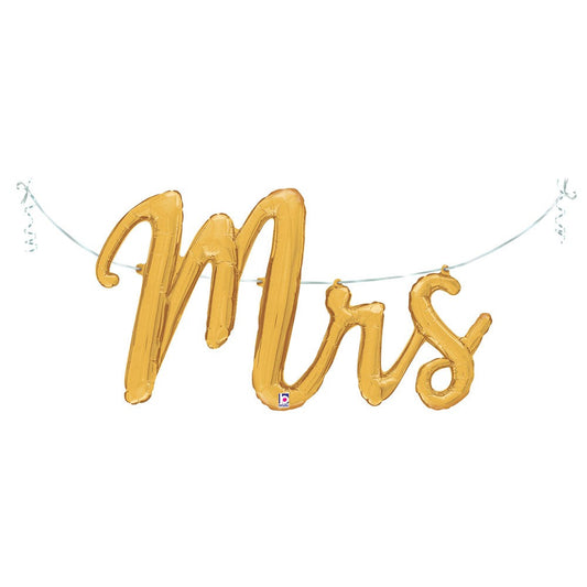 44 inch MRS. SCRIPT (AIR-FILL ONLY) | USA Decoration®