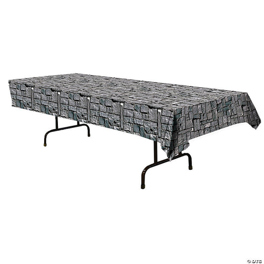 54" x 108" Stone Wall Tablecover | USA Decoration®