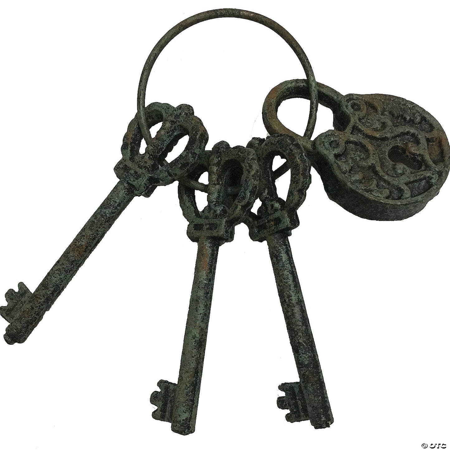 Black Antique Key Ring Decoration | USA Decoration®