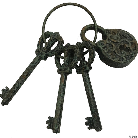 Black Antique Key Ring Decoration | USA Decoration®