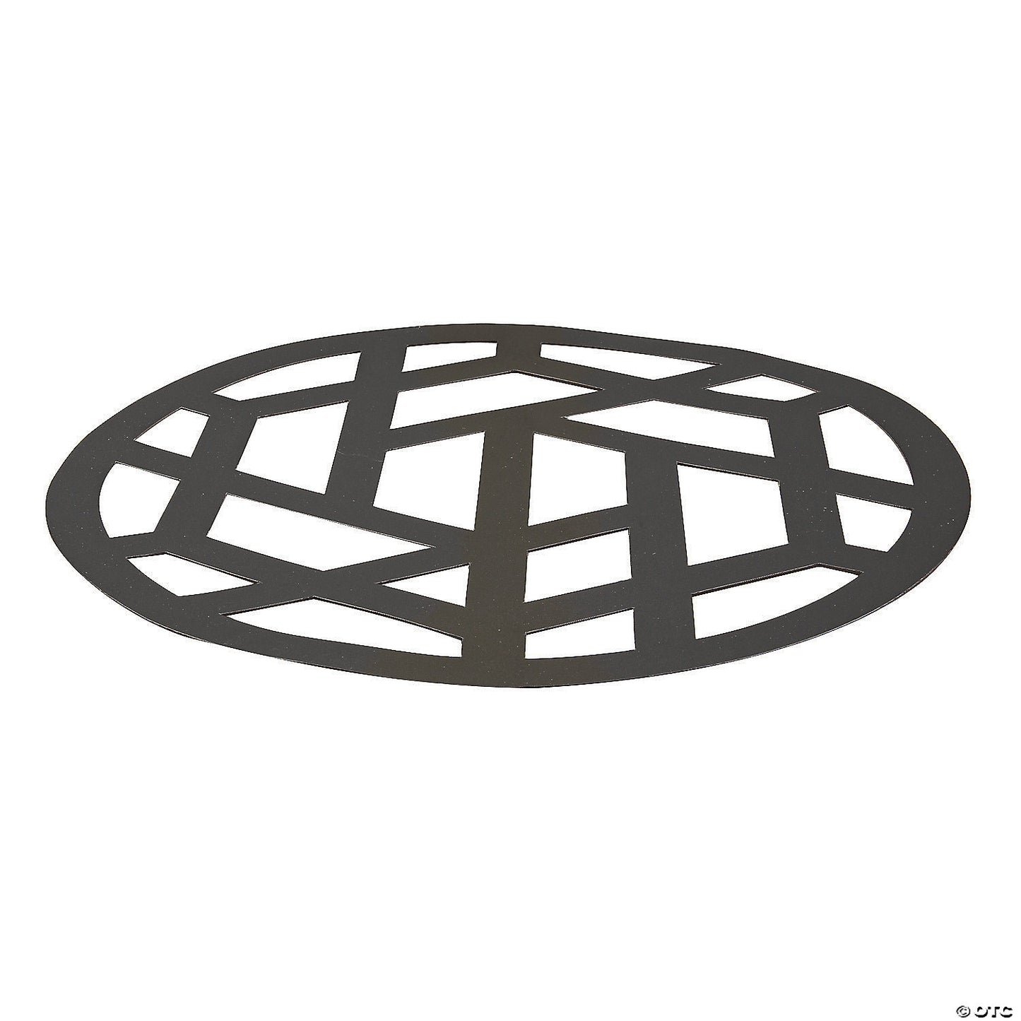 Black Laser-Cut Charger Placemats - 24 Pc. | USA Decoration®