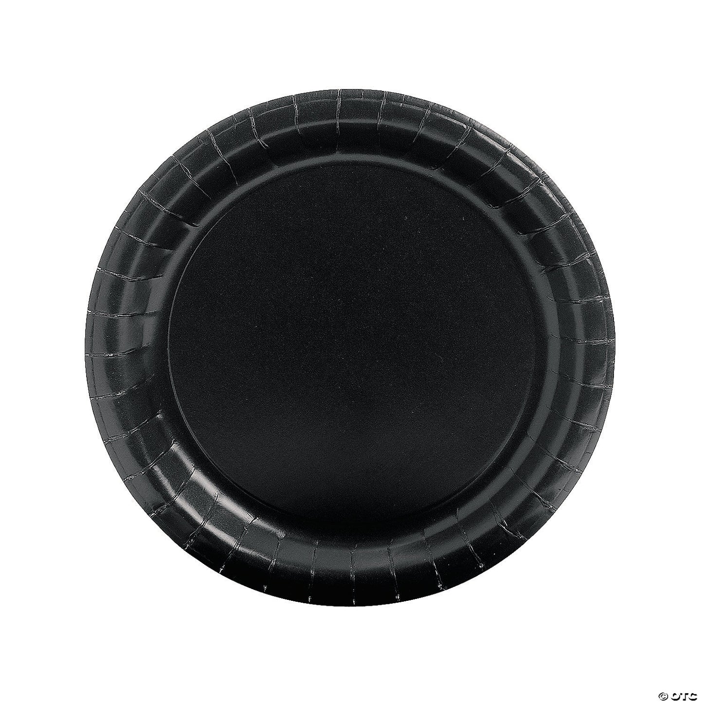 Black Paper Dinner Plates - 24 Ct.