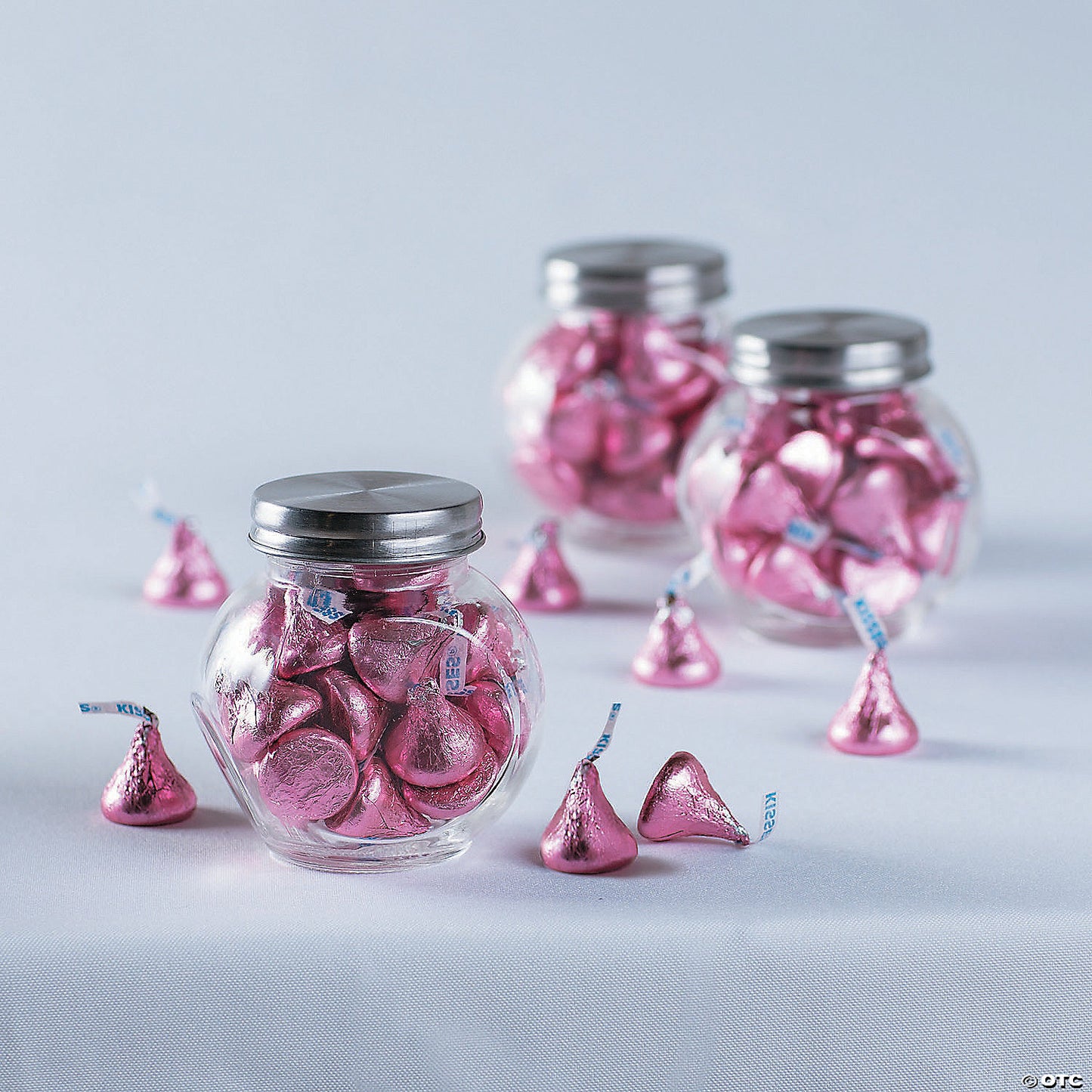 Bulk 375 Pc. Pink Hershey’s Kisses Chocolate Candy
