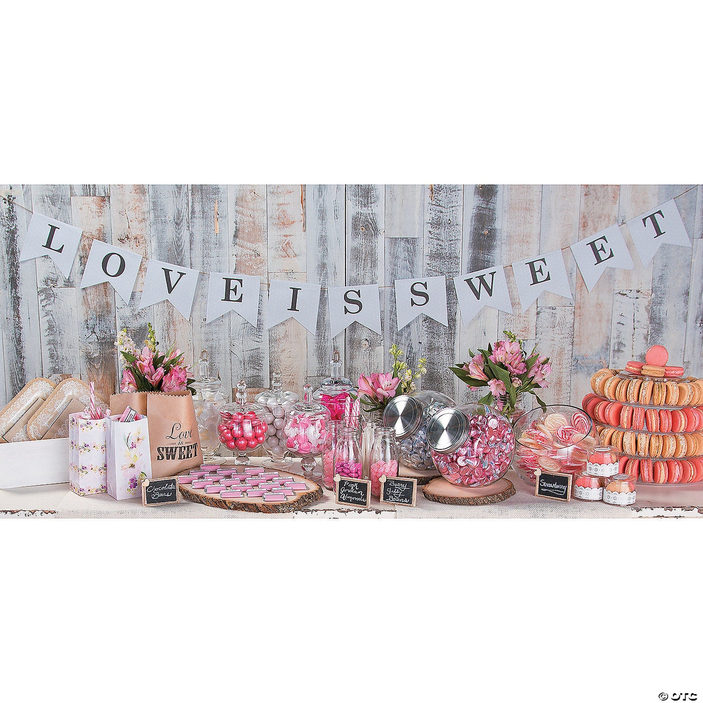 Bulk 375 Pc. Pink Hershey’s Kisses Chocolate Candy