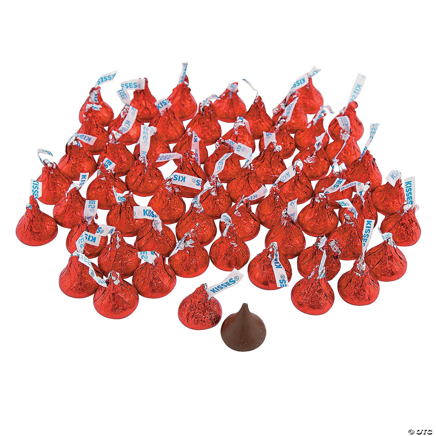 Bulk 375 Pc. Red Hershey’s Kisses Chocolate Candy