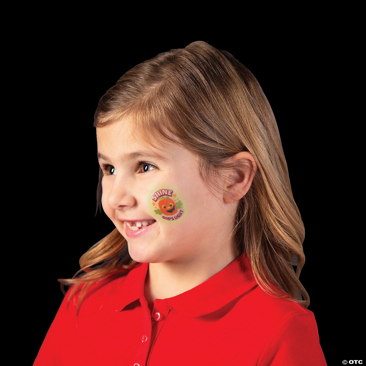 Bulk 72 Pc. Glow-in-the-Dark Christian Pumpkin Temporary Tattoos | USA Decoration®