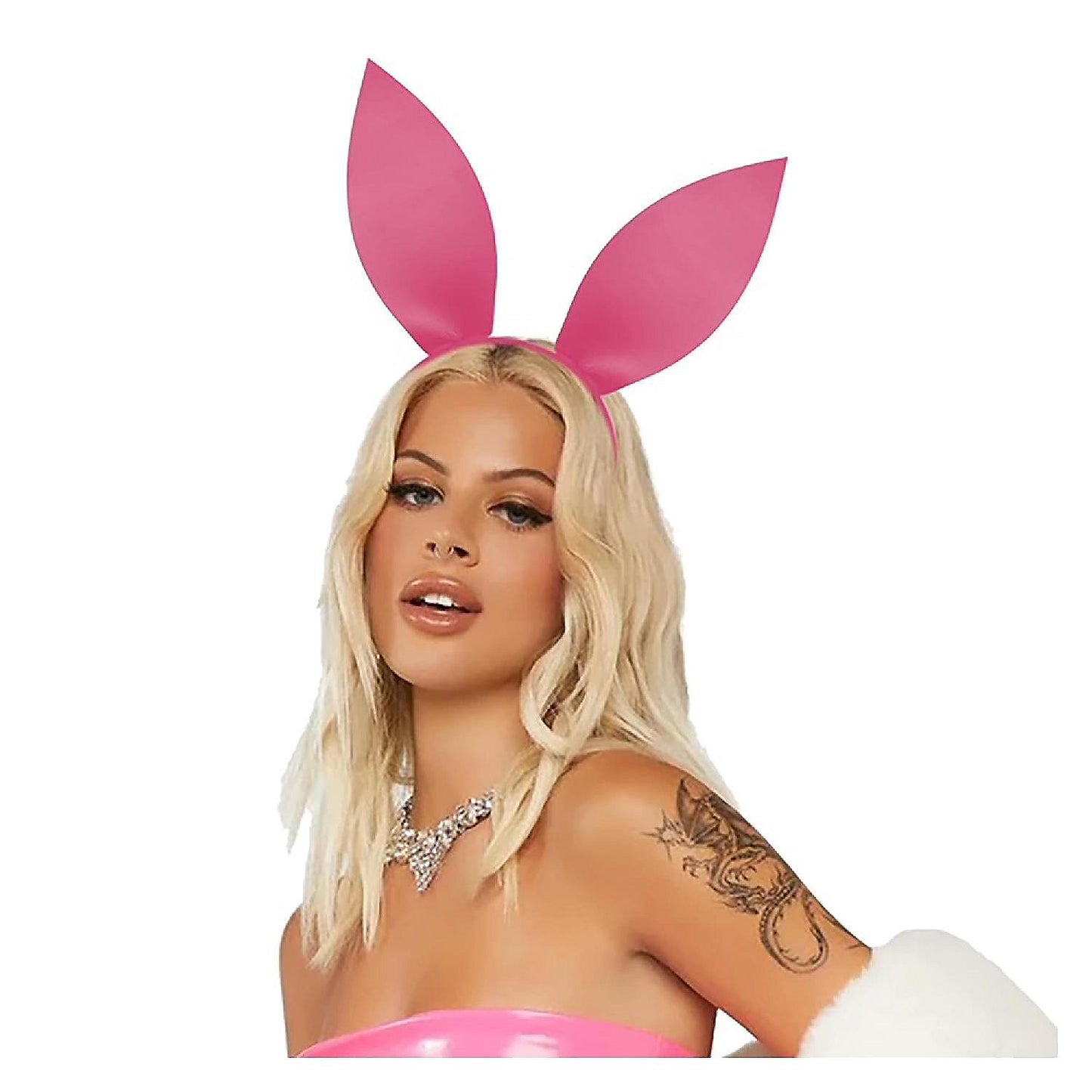 Bunny Ears Adult Costume Headband Pink | USA Decoration®