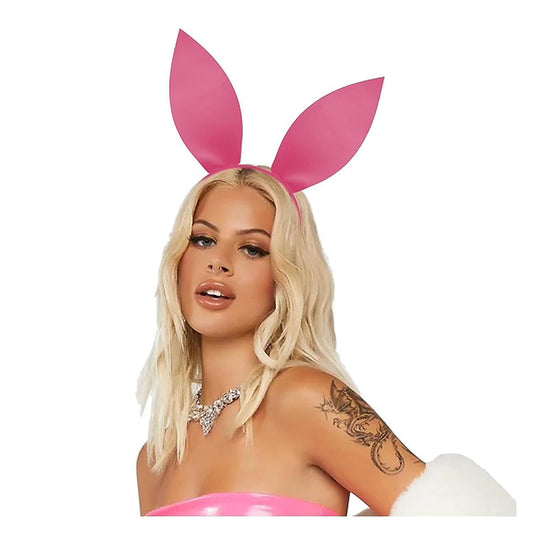 Bunny Ears Adult Costume Headband Pink | USA Decoration®