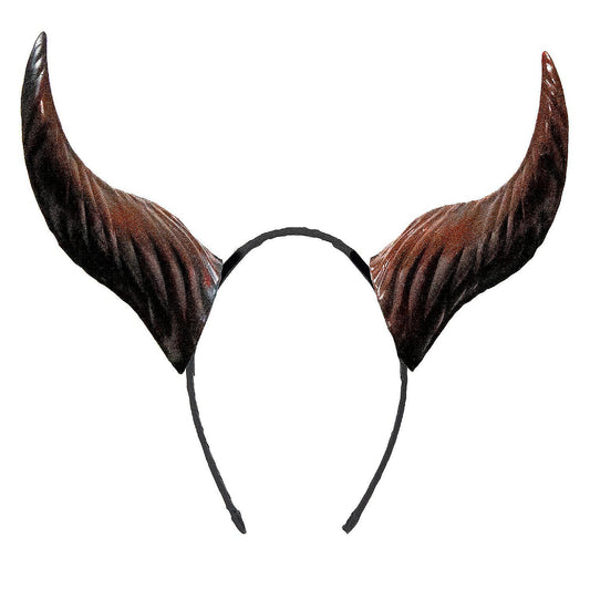 Burgundy Deer Antlers Adult Costume Headband | USA Decoration®