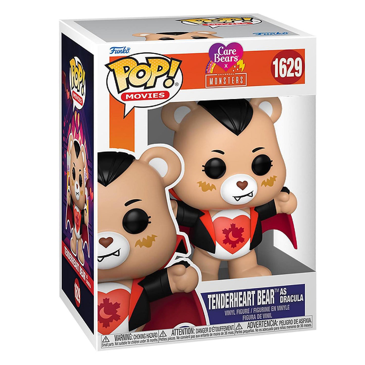 Care Bears X Universal Monsters Funko POP Tenderheart Bear as Dracula | USA Decoration®