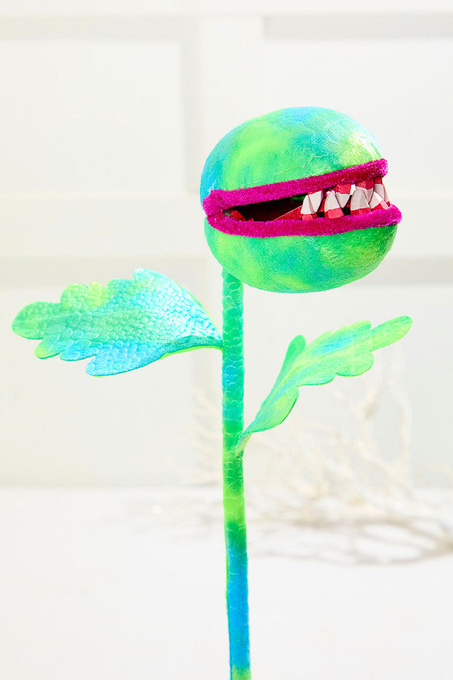 23" Carnivorous Plant Stem Spooky and Realistic Halloween Décor