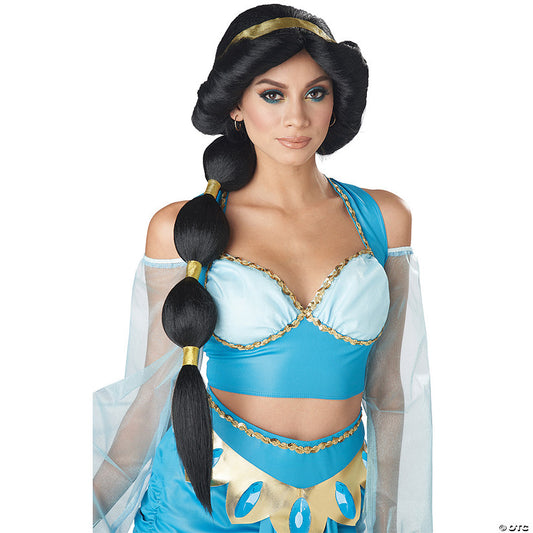Adults Black Desert Princess Wig | USA Decoration®