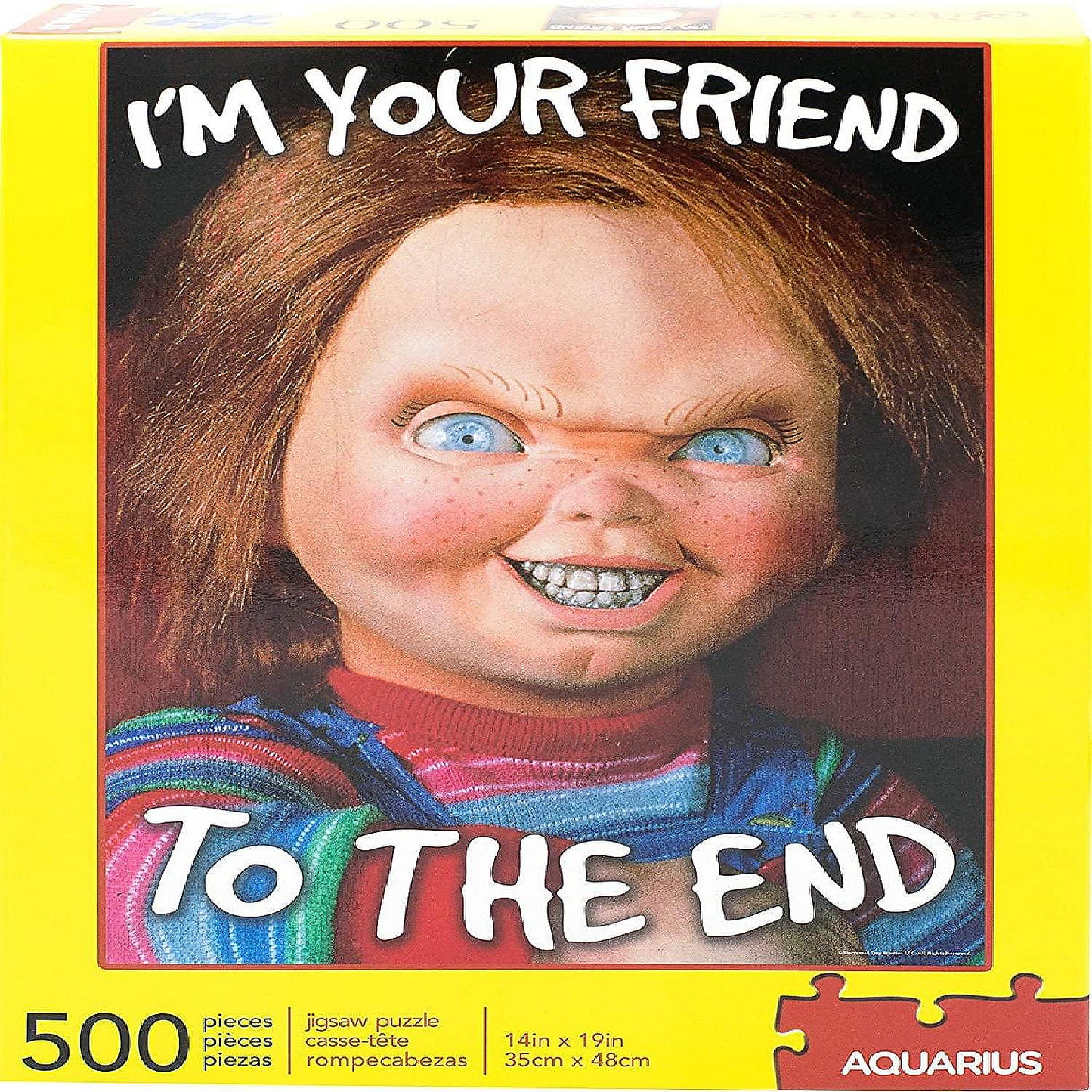 Childs Play Chucky 500 Piece Jigsaw Puzzle | USA Decoration®