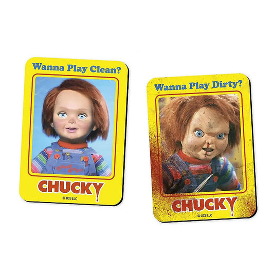 1 Piece(s): Childs Play Chucky Double Sided Dishwasher Magnet | USA Decoration®