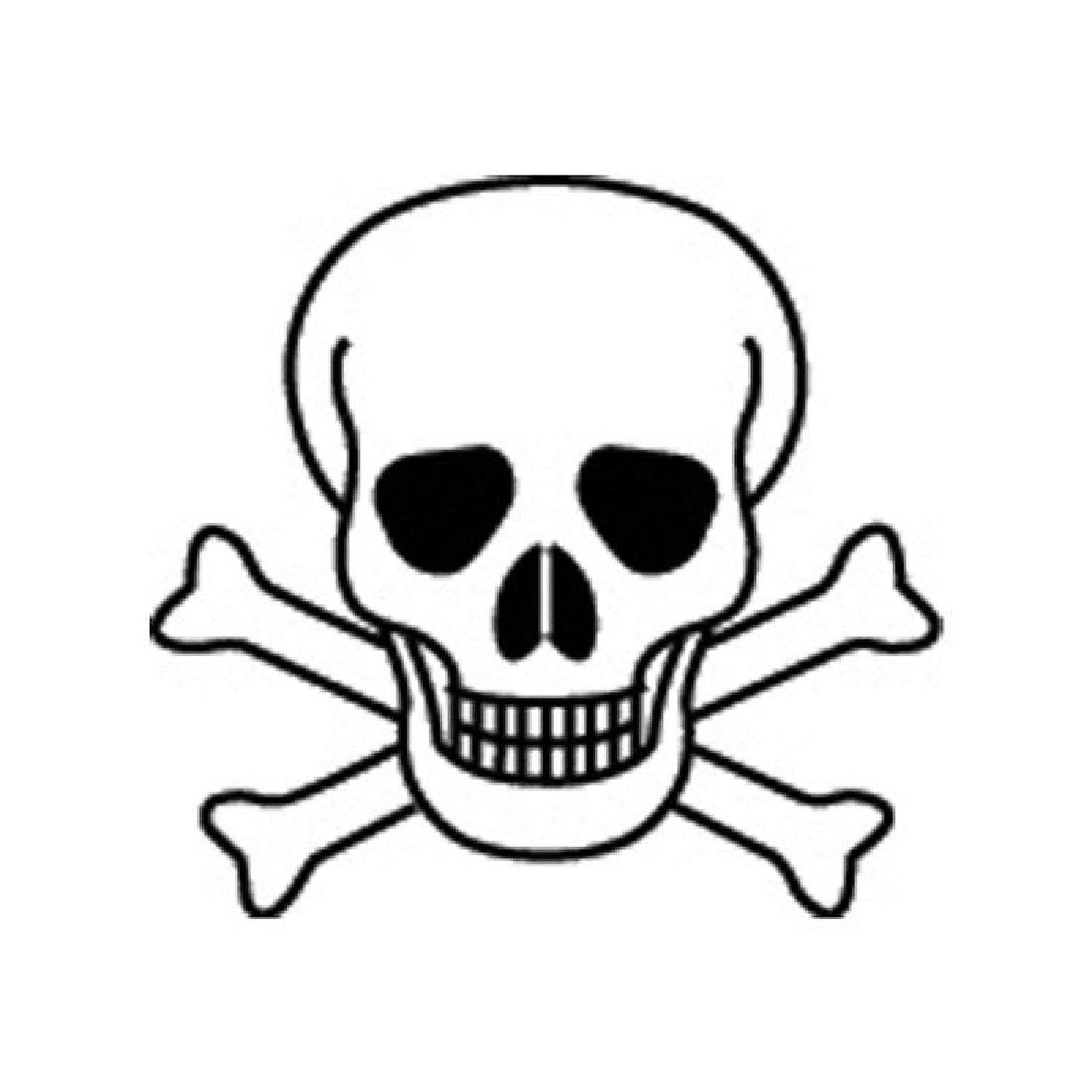 Creative Shapes Etc. - Incentive Stamp - Skull And Bones