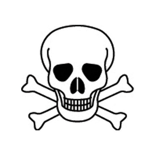 Creative Shapes Etc. - Incentive Stamp - Skull And Bones