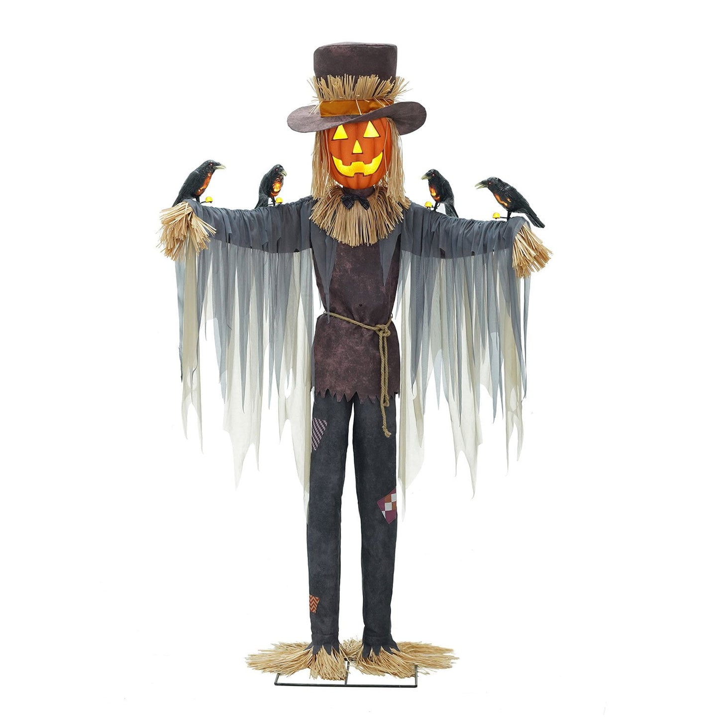Member's Mark 8' Pre-Lit Animated Scarecrow | USA Decoration®