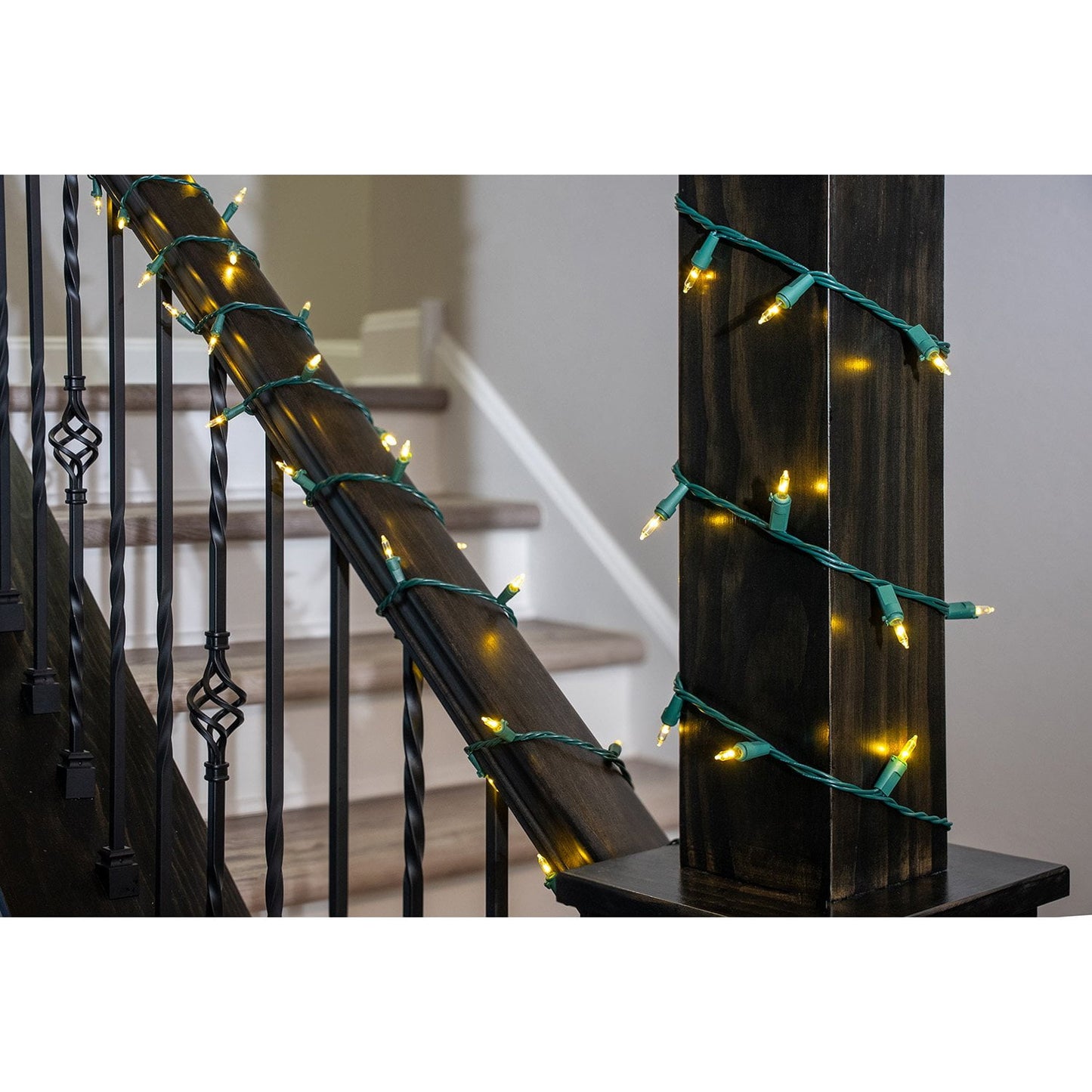 Member's Mark 200ct Stayz-On LED Mini Lights, 50' Lighted Length | USA Decoration®