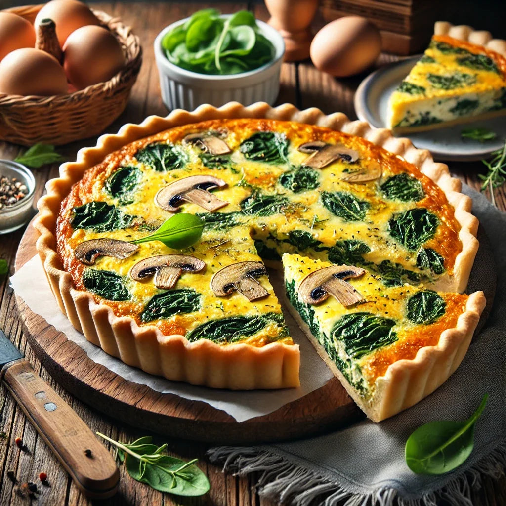 Quiche Pan with Removable Bottom- 4 5/8"