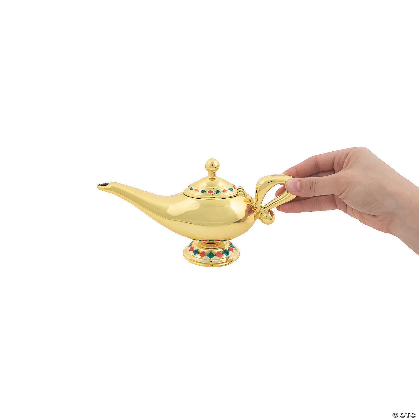 Deluxe Metallic Genie Lamp