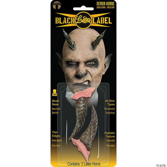 2 Piece(s): Demon Latex Horns | USA Decoration®