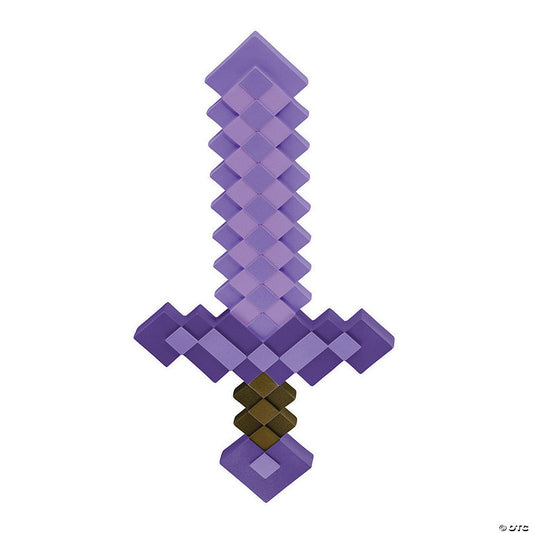 Kids Minecraft™ Enchanted Purple Sword | USA Decoration®