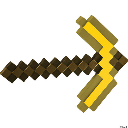 Minecraft™ Gold Pickaxe | USA Decoration®