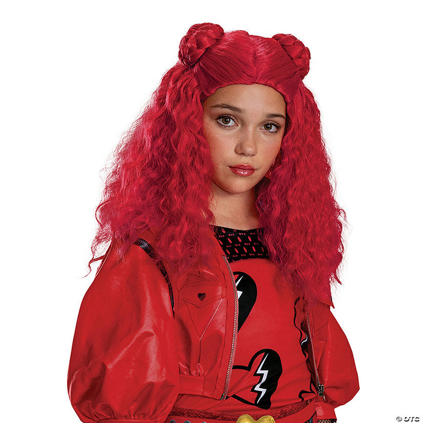 Girl’s Disney’s Descendants 4: The Rise of Red Princess Red Wig | USA Decoration®