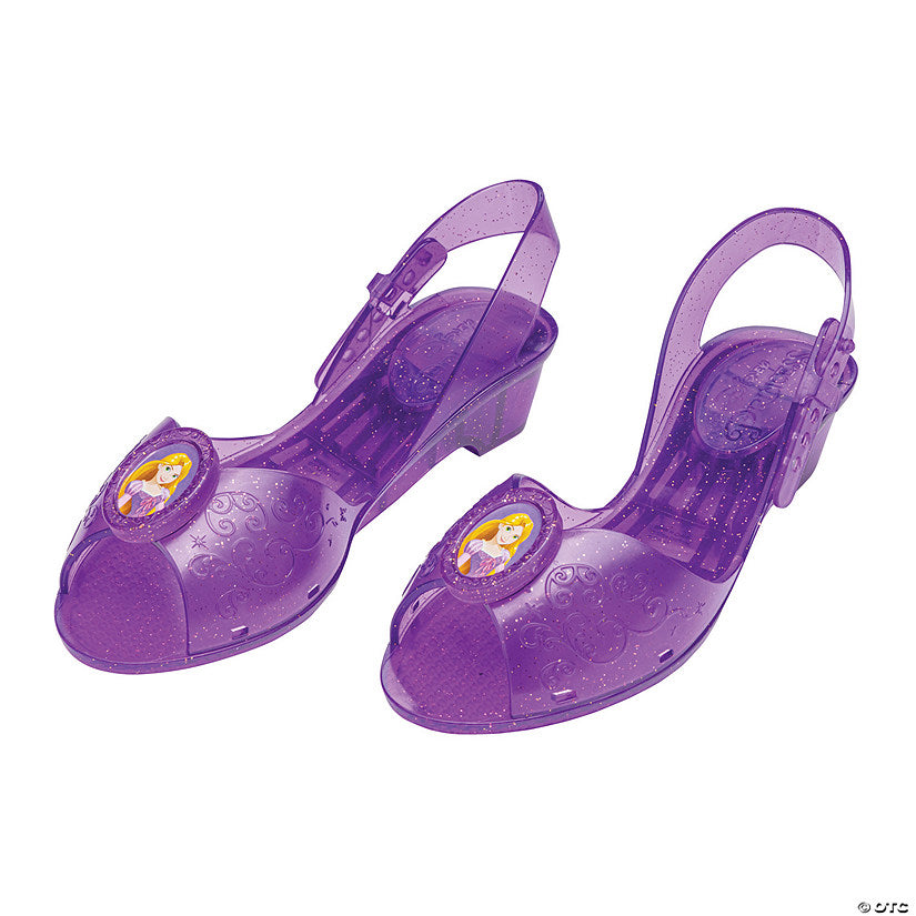 Girl's Disney's Tangled Rapunzel Jelly Shoes - Size 11/12 | USA Decoration®