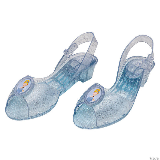Girl's Disney's Cinderella Jelly Shoes - Size 11-12 | USA Decoration®