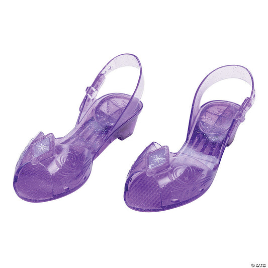 Girl's Disney Frozen II Elsa Jelly Shoes - Size 11-12 | USA Decoration®