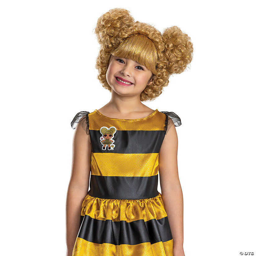 Kids L.O.L Surprise Queen Bee Wig Costume Accessory | USA Decoration®