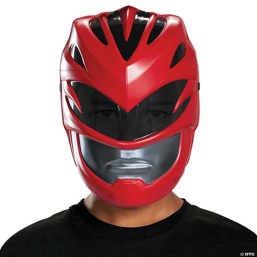 Kids Mighty Morphin Power Rangers Red Ranger Vacuum Mask | USA Decoration®