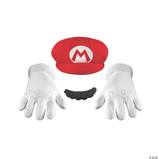 Adults Super Mario Bros.™ Mario Accessory Kit | USA Decoration®