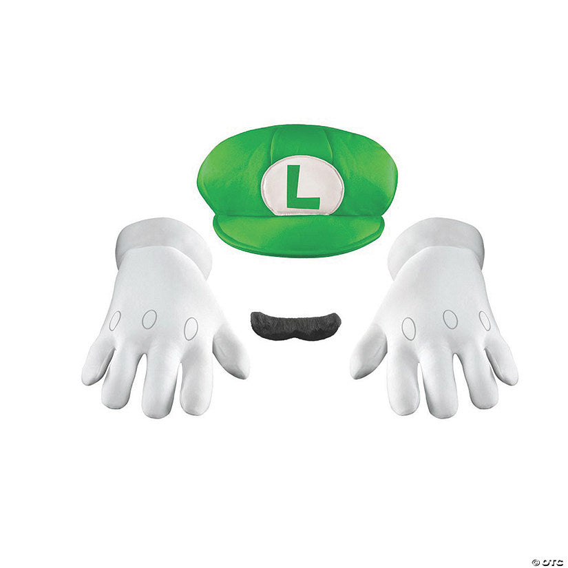 Adults Super Mario Bros.™ Luigi Accessory Kit | USA Decoration®