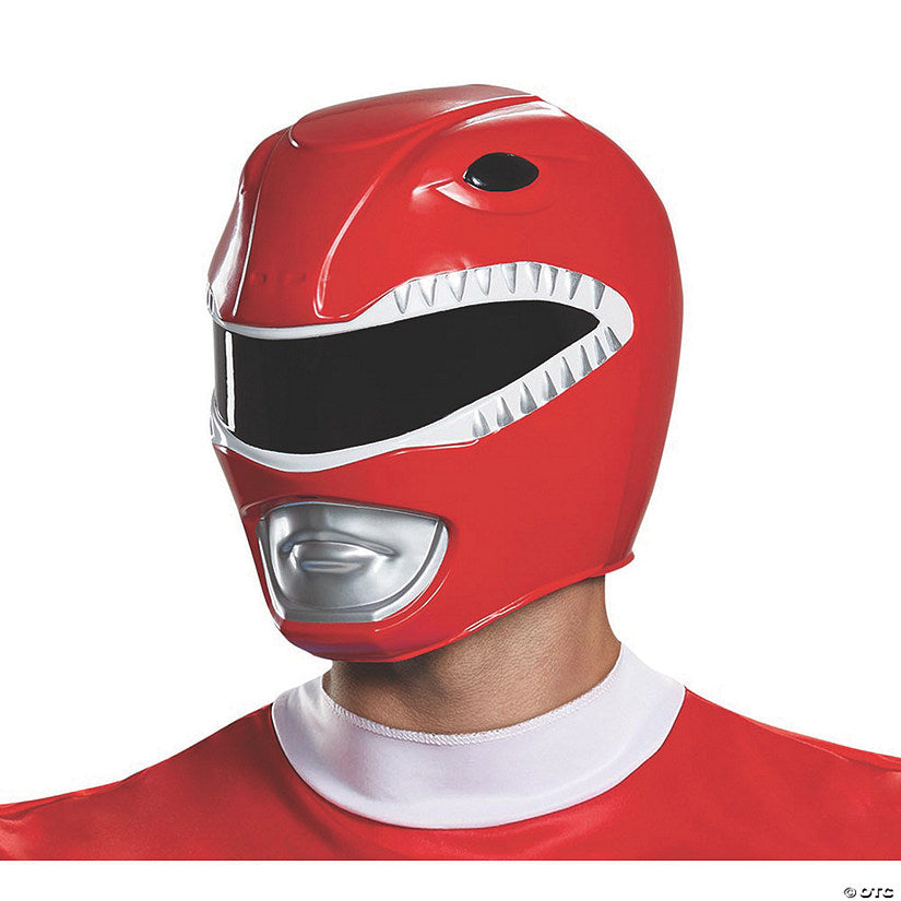 Adults Mighty Morphin Power Rangers™ Red Ranger Helmet | USA Decoration®