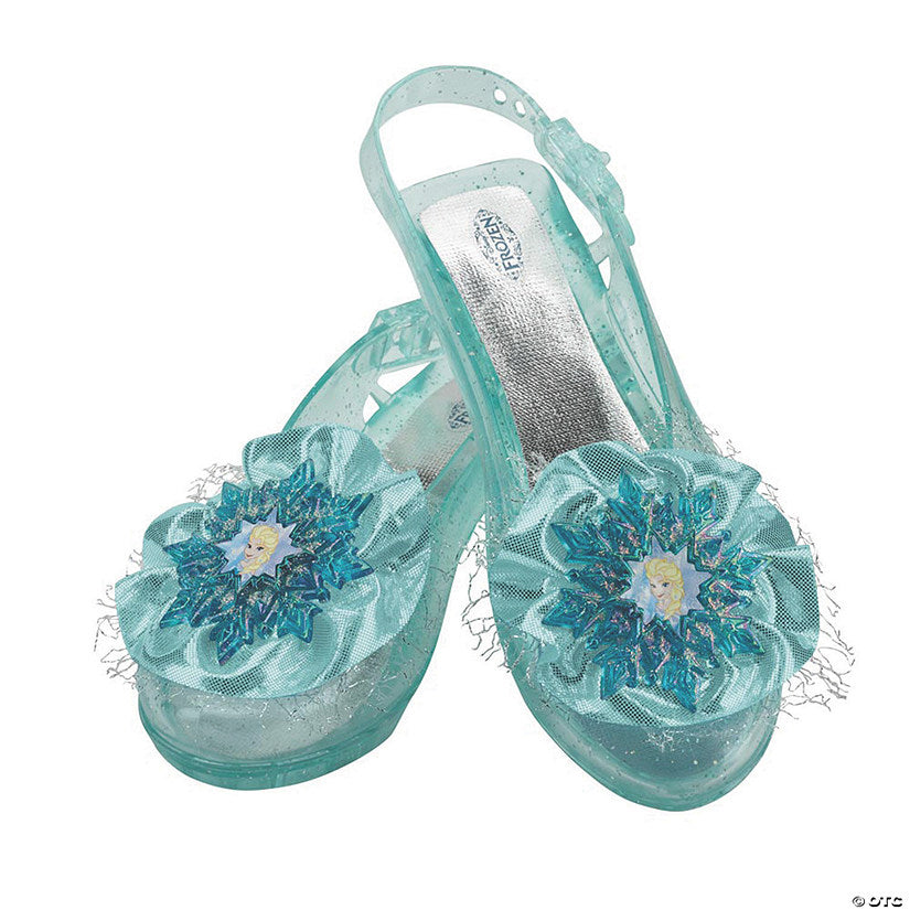 Kids Disney's Frozen Elsa Sparkle Jelly Shoes | USA Decoration®