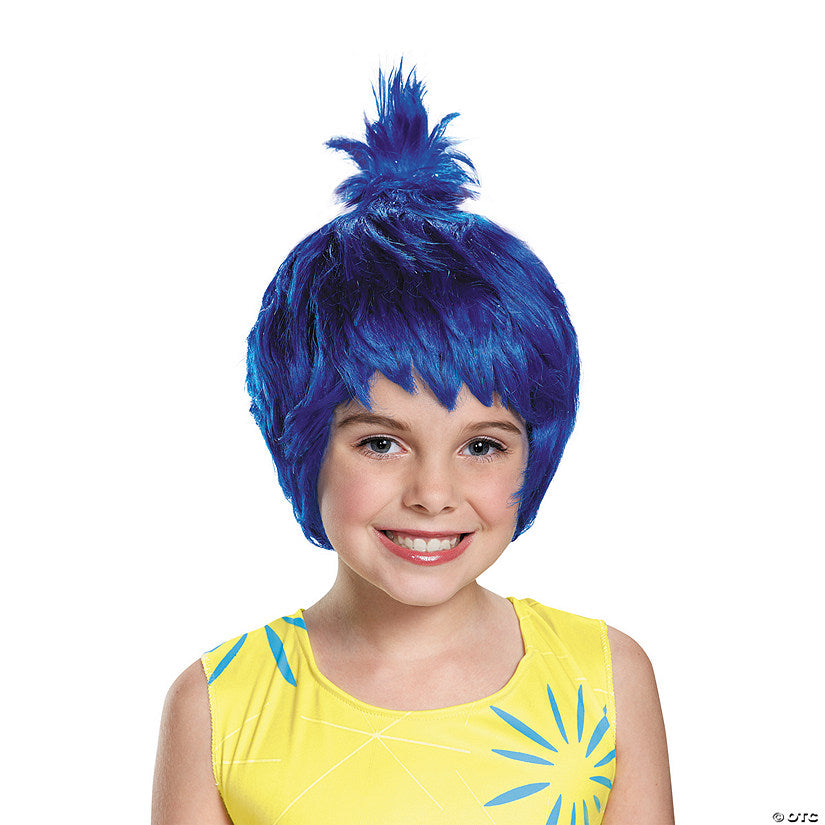 Girl’s Disney’s Inside Out Joy Polyester Wig - One Size | USA Decoration®