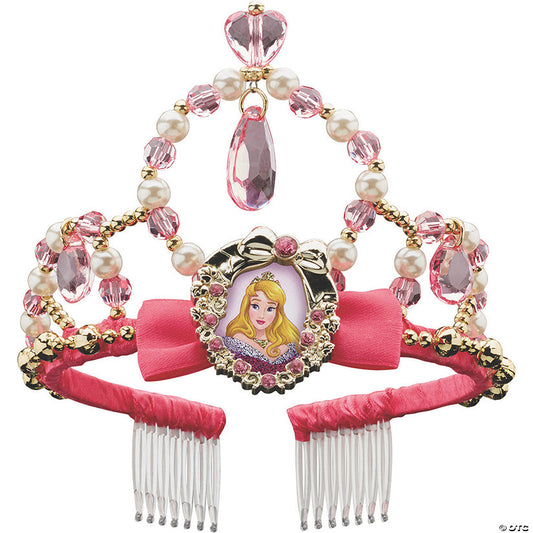 Kids Disney's Sleeping Beauty Aurora Pink Tiara | USA Decoration®