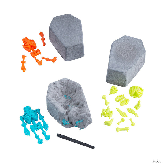 Dig It Up! Halloween Skeleton Coffins - 6 Pc.
