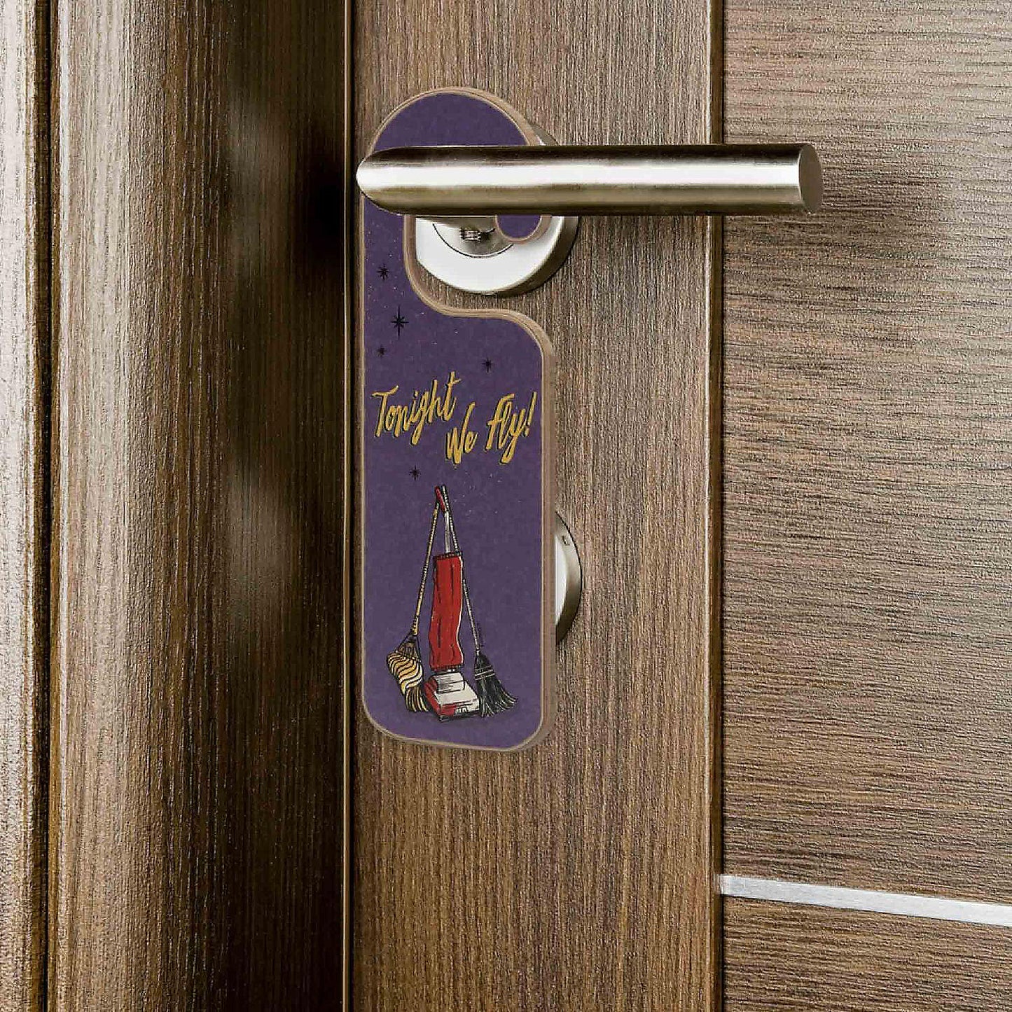Disney 1x4 Disney Hocus Pocus I Smell Children Tonight We Fly Wood Door Hanger | USA Decoration®