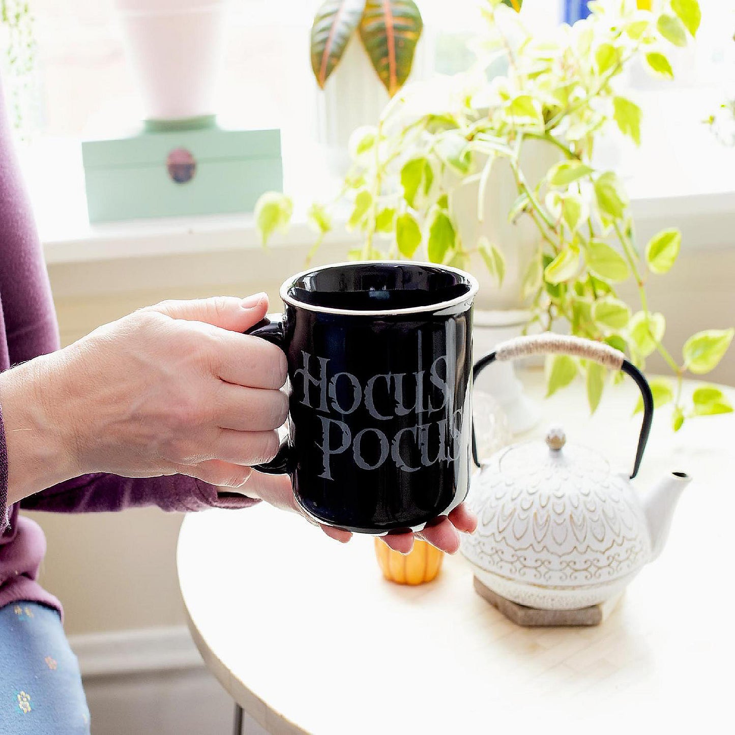 Disney Hocus Pocus Sanderson Museum Ceramic Camper Mug Holds 20 Ounces | USA Decoration®
