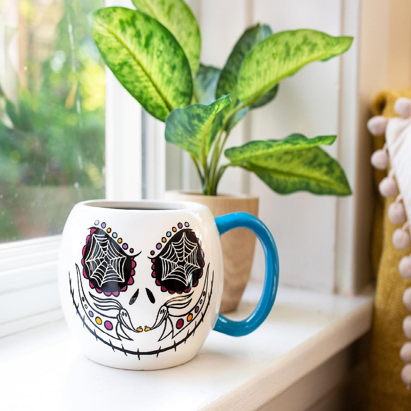 Disney Nightmare Before Christmas Jack Skellington Day of the Dead Ceramic Mug | USA Decoration®