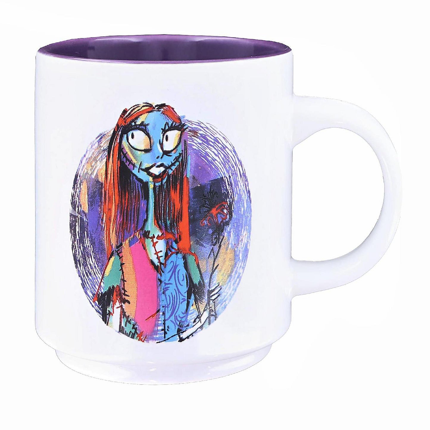 Disney Nightmare Before Christmas Splatter Characters Ceramic Stacking Mug Set | USA Decoration®