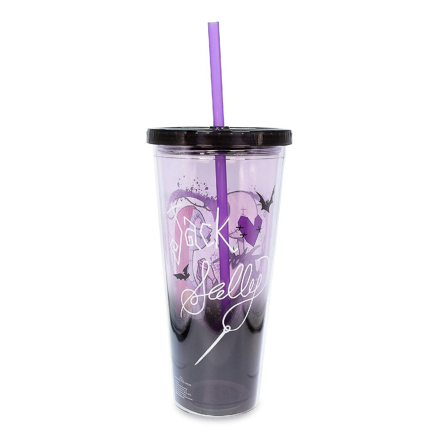 Disney The Nightmare Before Christmas Acrylic Carnival Cup with Lid and Straw | USA Decoration®
