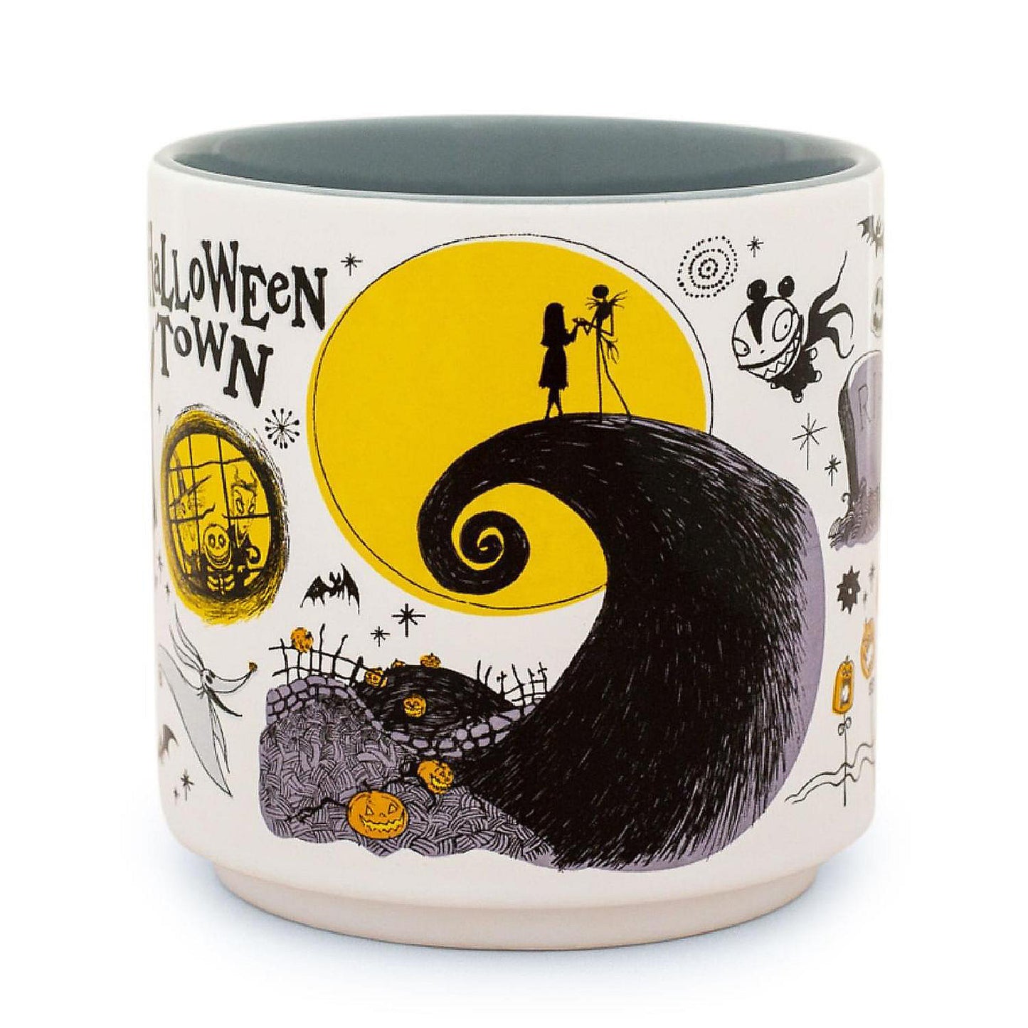 Disney The Nightmare Before Christmas Allover Icons Ceramic Stacking Mug Holds 13 Ounces | USA Decoration®