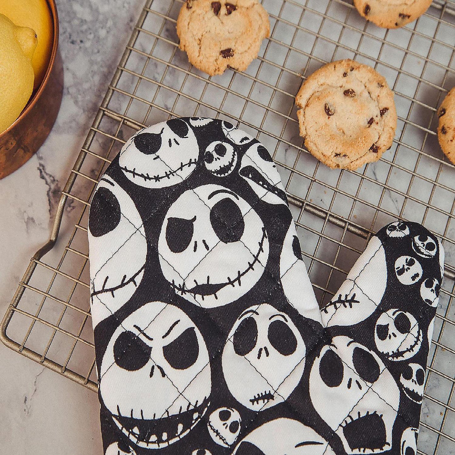 Disney The Nightmare Before Christmas Jack Faces Kitchen Oven Mitt Glove | USA Decoration®
