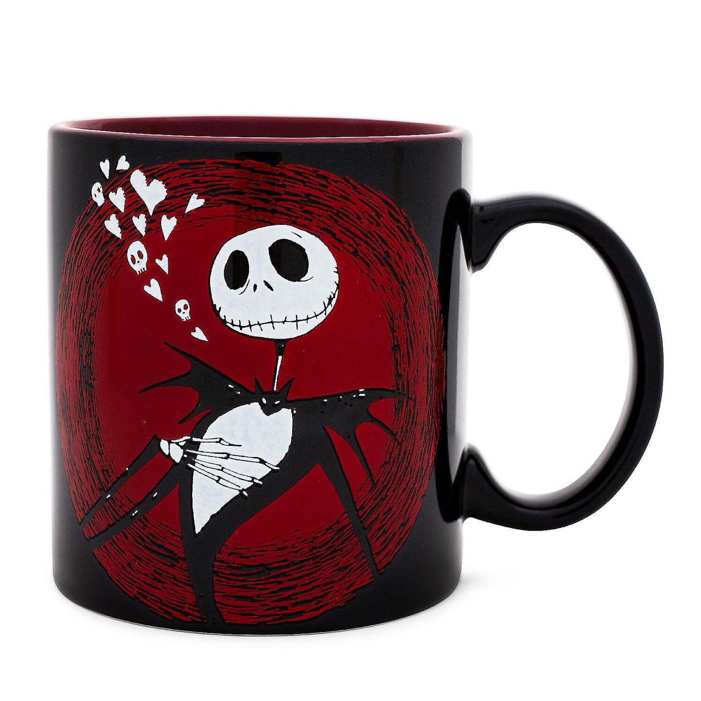 Disney The Nightmare Before Christmas Jack Hearts Ceramic Mug 20 Ounces | USA Decoration®