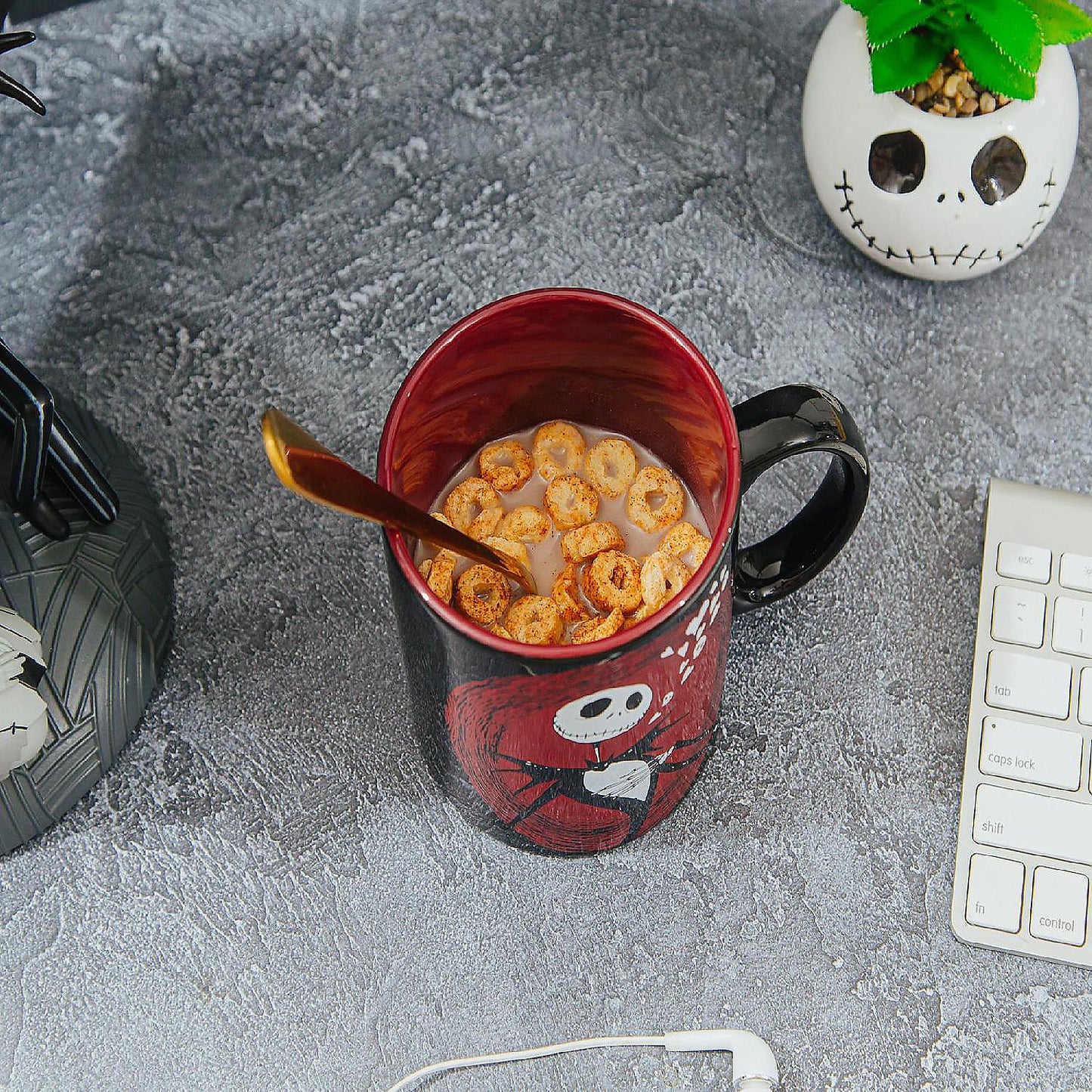 Disney The Nightmare Before Christmas Jack Hearts Ceramic Mug 20 Ounces | USA Decoration®