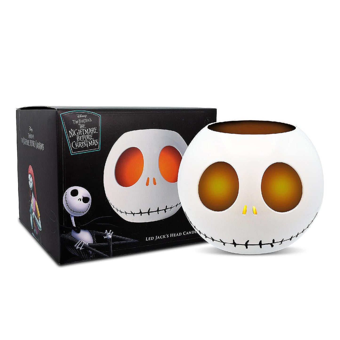Disney The Nightmare Before Christmas Jack LED Flickering Flameless Candle | USA Decoration®